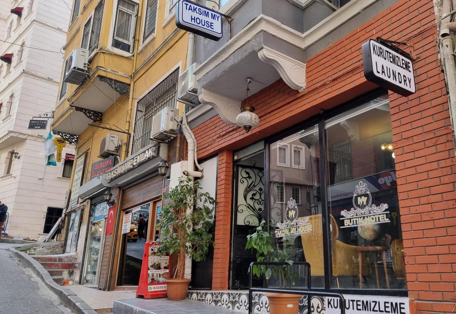 Taksim My House Butik Otel Istanbul Ngoại thất bức ảnh